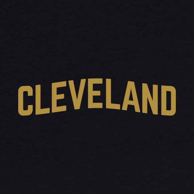 Cleveland City Typography by calebfaires